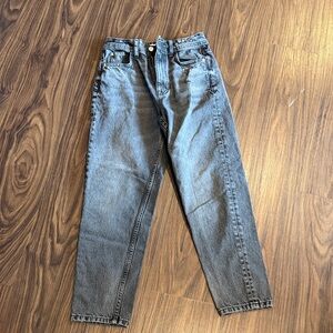 Zara Straight Gray Jeans